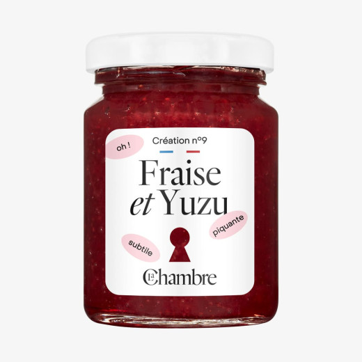 Fraise Yuzu fraîche et acidulée avec des morceaux