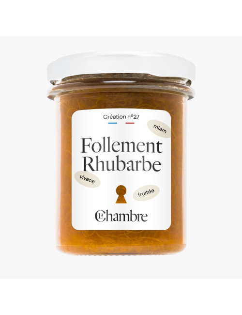 Rhuabarbe acidulée avec morceaux et 58% de fruits