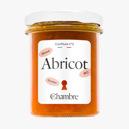 Conifture Abricot bio avec des morceaux et 61% de fruits