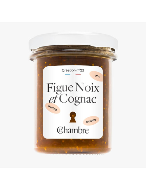 Figue Noix Cognac avec morceaux et 56% de fruits