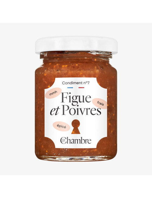 Fig Pepper Chutney with chunks and 58% fruit