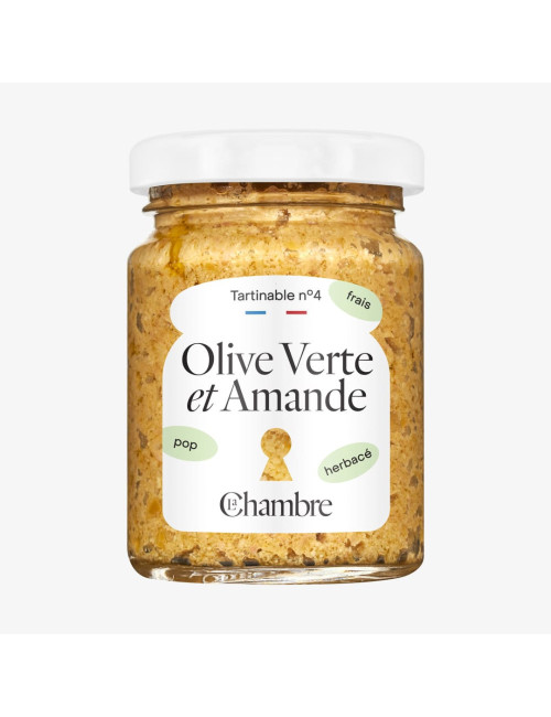 Tartinable Olive Verte Amande : l’élégance de l’apéro gourmand !