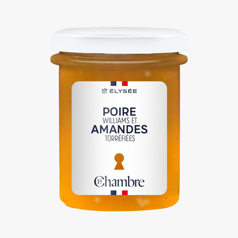 Confiture Poire Williams & Amandes Torréfiées : Alliance Gourmande