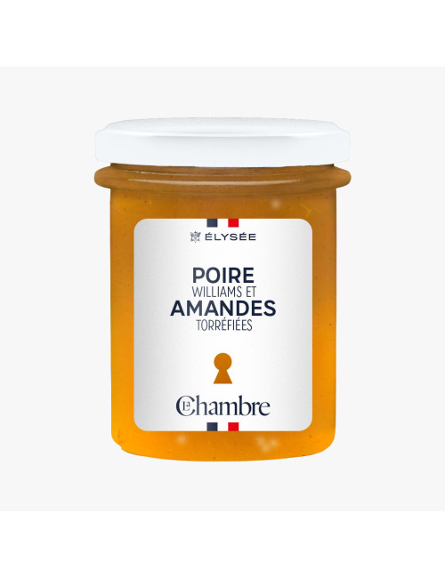 Confiture Poire Williams & Amandes Torréfiées : Alliance Gourmande