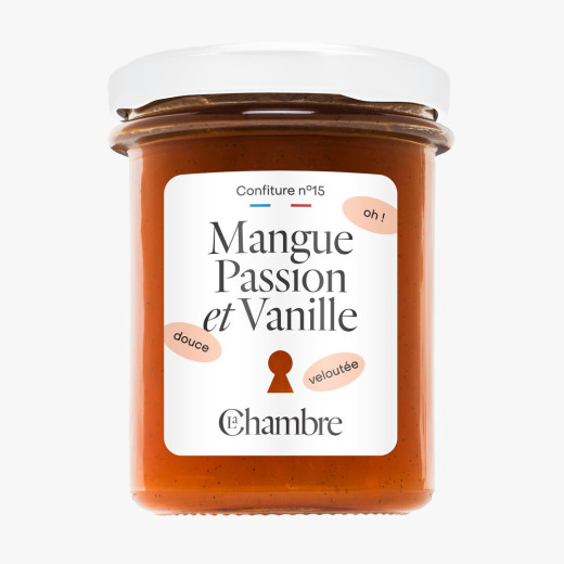 Confiture Mangue Passion Vanille de fabrication française