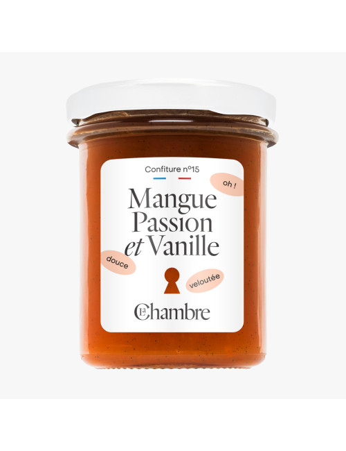 Confiture Mangue Passion Vanille de fabrication française