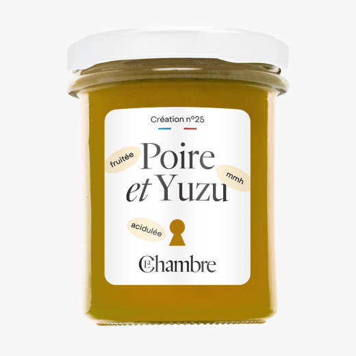 Poire Yuzu sans morceaux, fabriquée en France