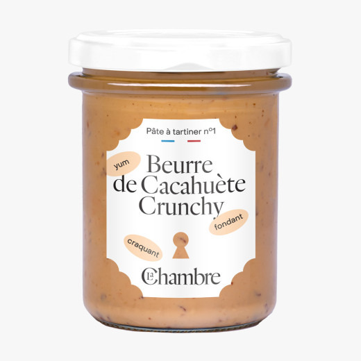 Beurre de Cacahuète Crunchy  au goût Intense et Texture Croquante