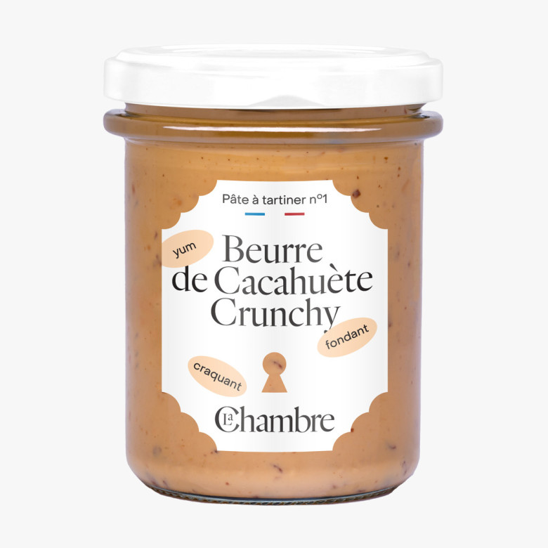 Beurre de Cacahuète Crunchy : Texture Croquante et Goût Intense