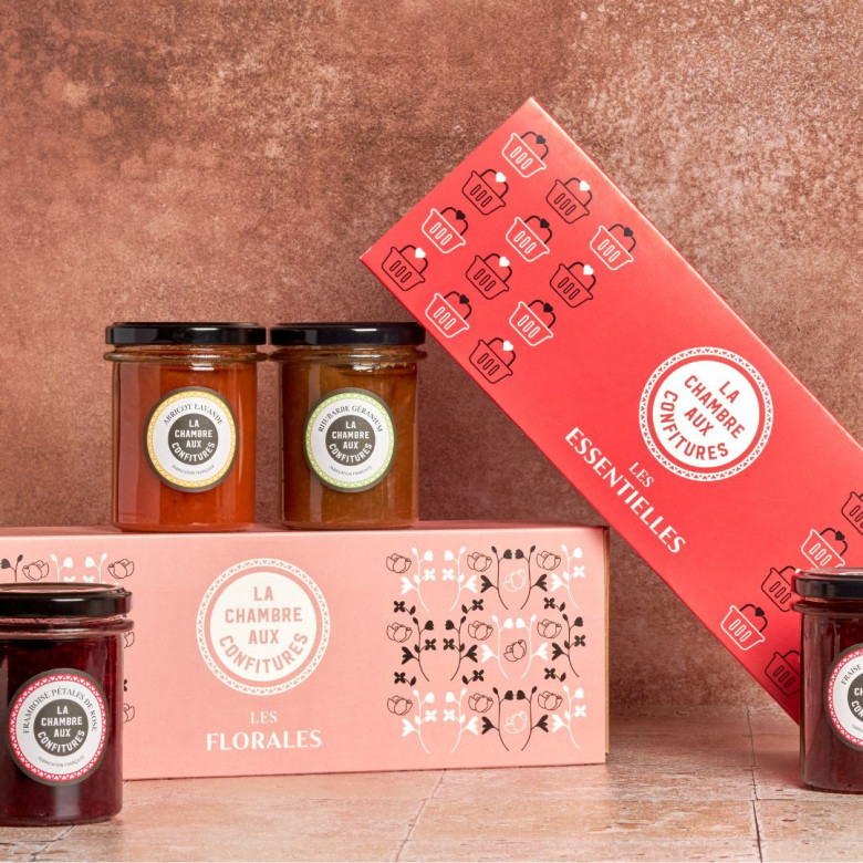 Bundle Sweetness Bouquet: 4x200g Jam Sets - Ideal Gift