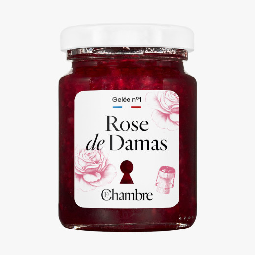 Gelée artisanale Rose de Damas – Édition spéciale Saint-Valentin