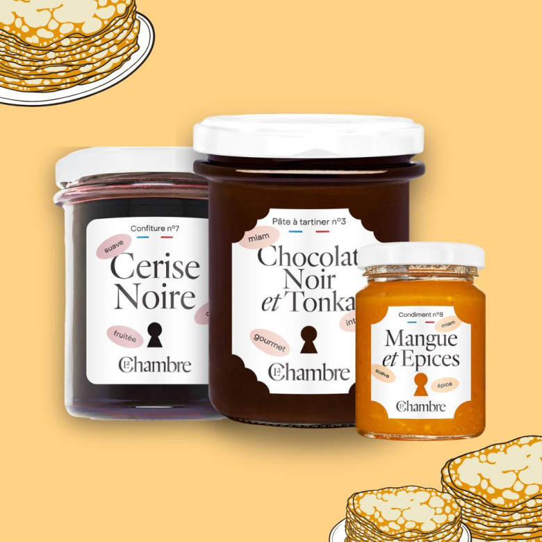 Trio "Devore your Crêpe": The Gourmet Mix for french Pancake Day