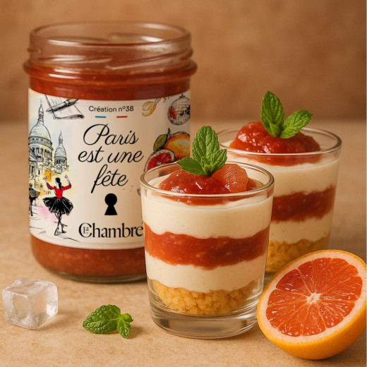 Paris est une fête – Confiture pamplemousse & daiquiri