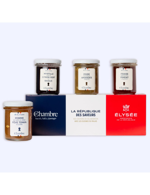 Coffret "La République des Saveurs : Quatuor d’Exception" - Élysée