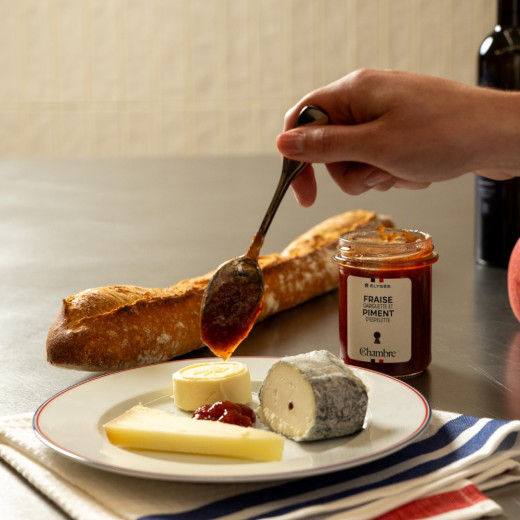 Confiture Fraise Piment d'Espelette, Collection Élysée