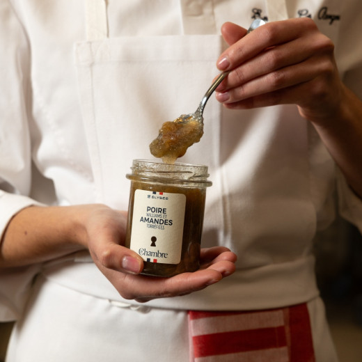 Confiture Poire Amandes torréfiées | La Chambre x Elysée