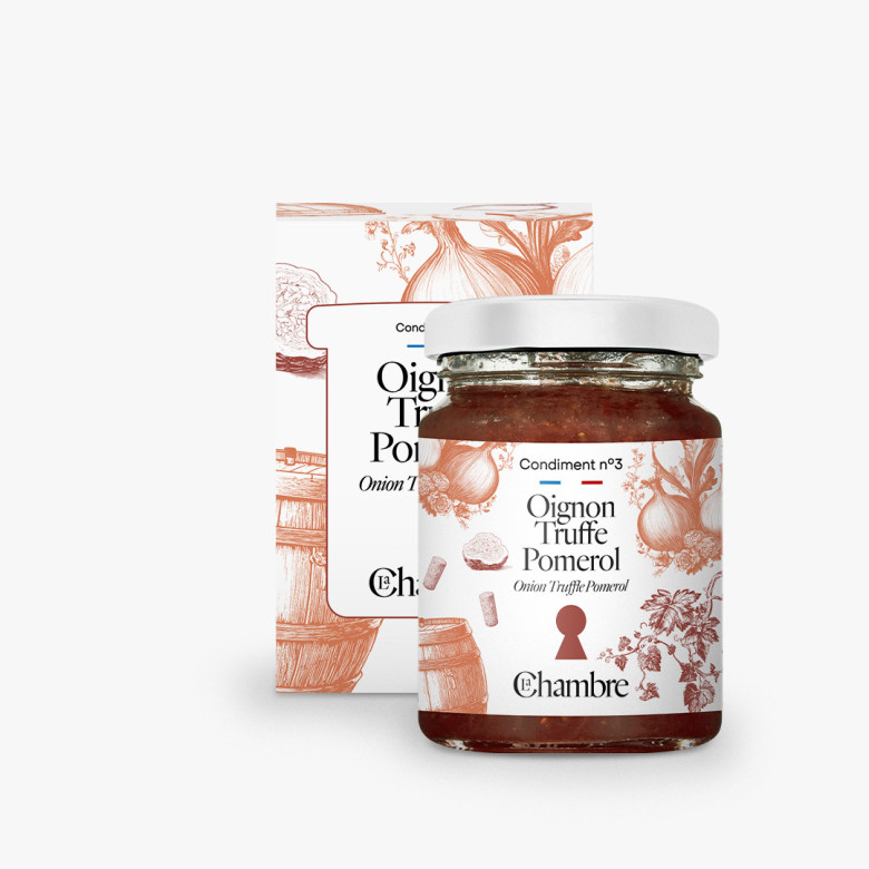 Candied Onion Truffle Pomerol made in France Candied Onion Truffle Pomerol made in France
