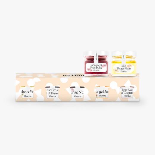 Gift box of 5 x 30g mini jars