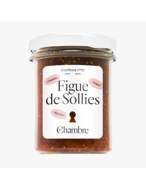 Confiture de Figue avec des morceaux, fabriquée en France