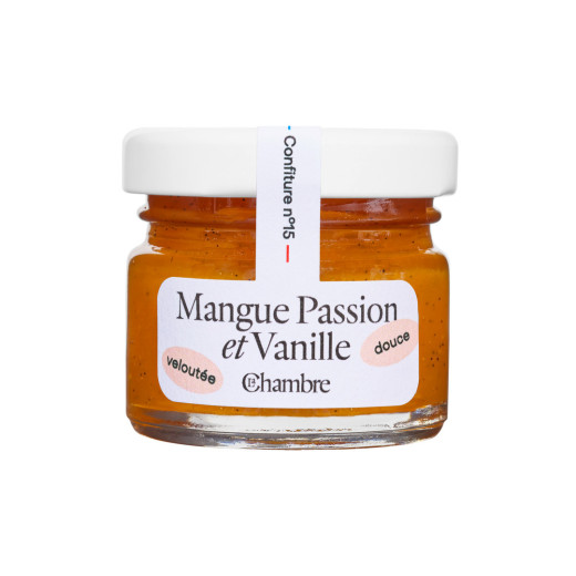 Confiture Mangue Passion Vanille de fabrication française