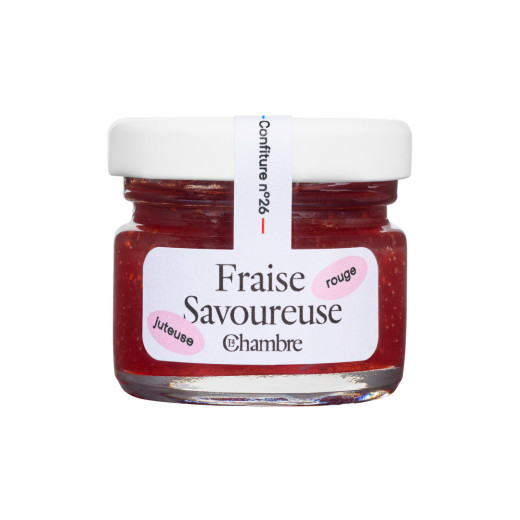 Fraise Savoureuse fruitée et fraîche avec morceaux