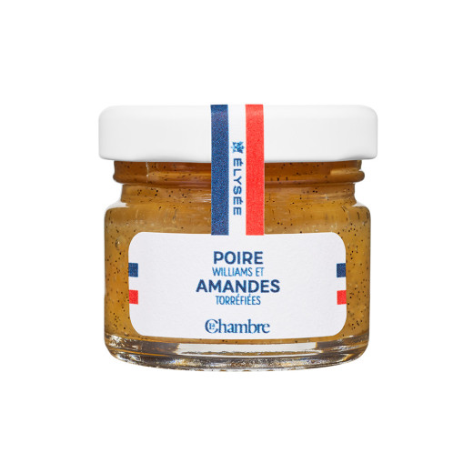 Confiture Poire Amandes torréfiées | La Chambre x Elysée