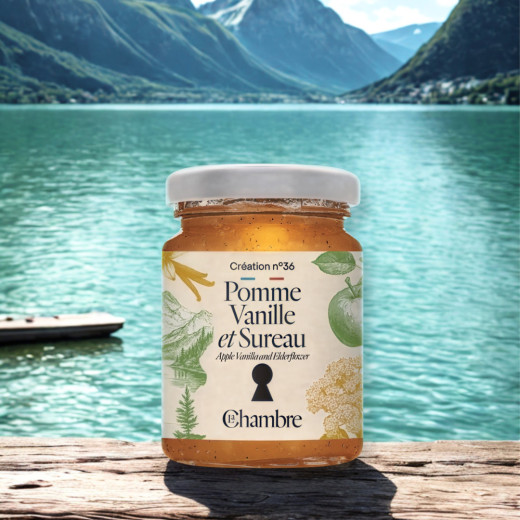 Confiture Pomme Vanille Sureau | La Chambre – Annecy