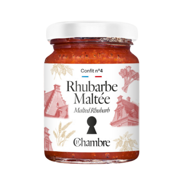 Rhubarb & Malt Beer Confit – Unique Gourmet Creation