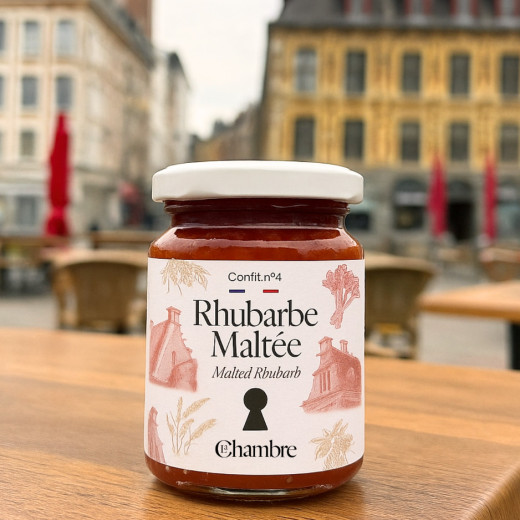 Rhubarb & Malt Beer Confit | La Chambre