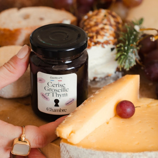 Coffret de confits pour fromages fabriqués en France
