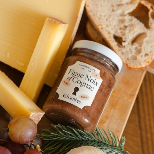 Coffret de confits pour fromages fabriqués en France