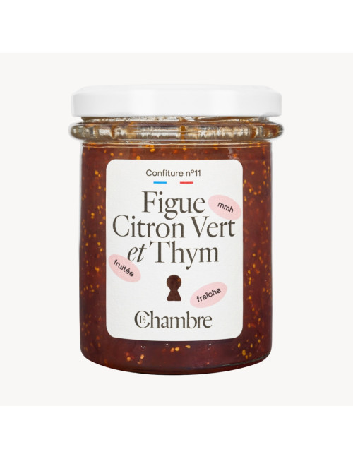 Fig Lime Thyme Jam with subtle, refined flavours