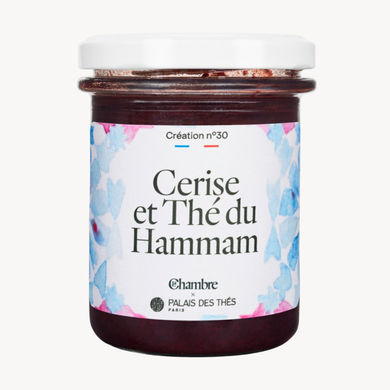 Cerise et Thé du Hammam avec 57% de fruits Cerise et Thé du Hammam avec 57% de fruits