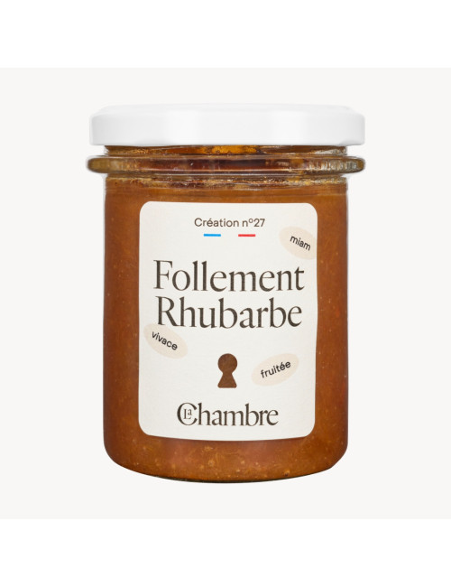 Rhuabarbe acidulée avec morceaux et 58% de fruits