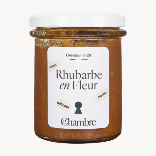 Rhubarbe Géranium avec morceaux et 58% de fruits