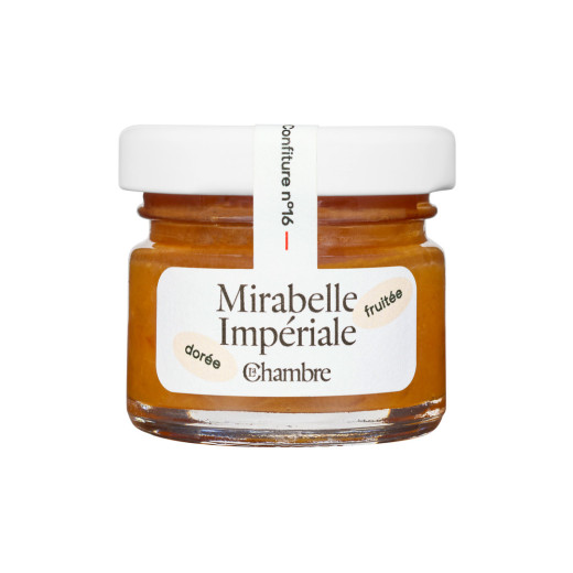 Mirabelle plum jam with pieces, made in France