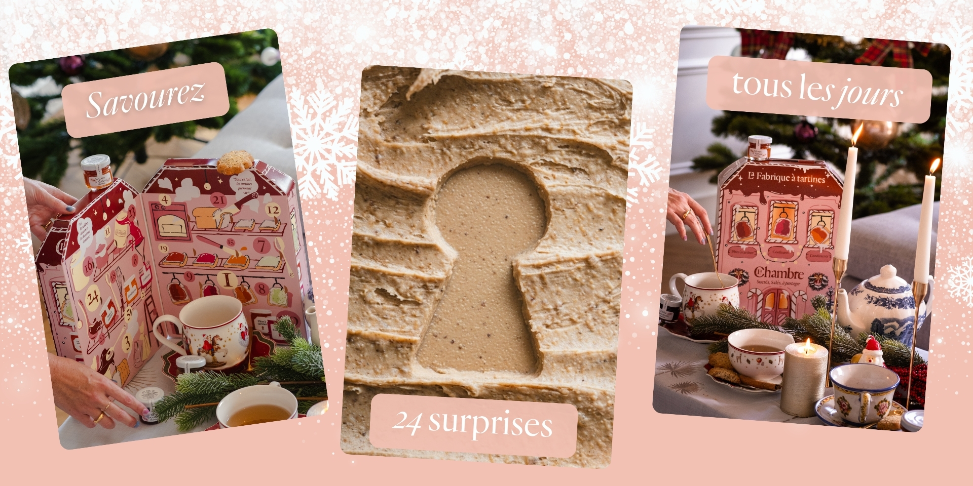 compter les jours jusqu'à noël avec des confitures artisanales de noël savoureuses