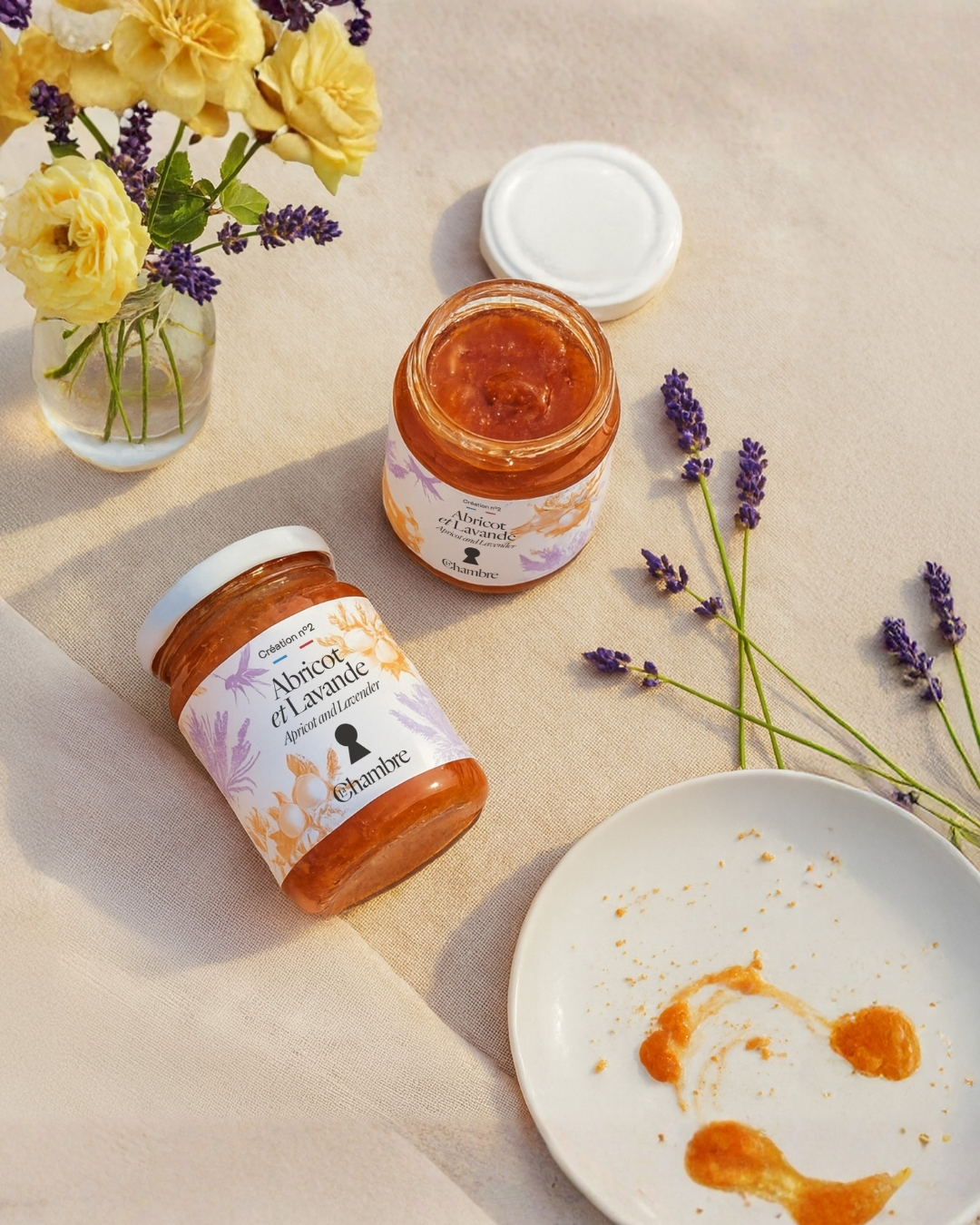 La Chambre's new advent calendar named "Fabrique à Tartines" with jams and spreads offers 24 days of treats