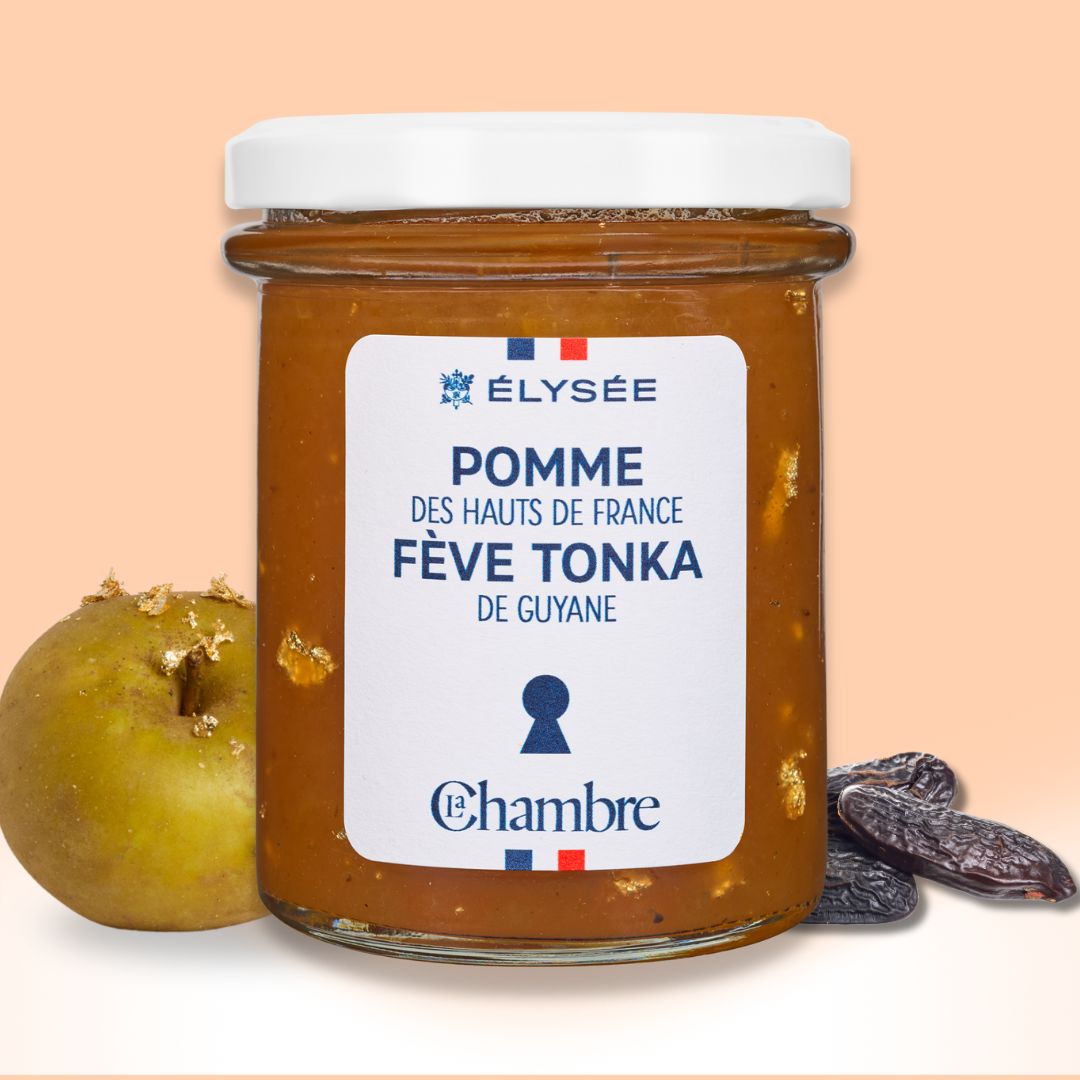 Élysée Hauts-de-France apple and tonka bean jam