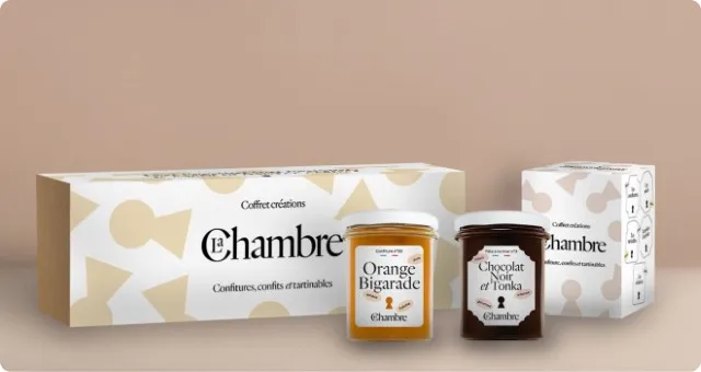 La Chambre gift box with Seville orange, dark chocolate & tonka spreads