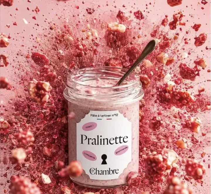 Pâte à tartiner Matcha'licious La Chambre : chocolat blanc et thé matcha