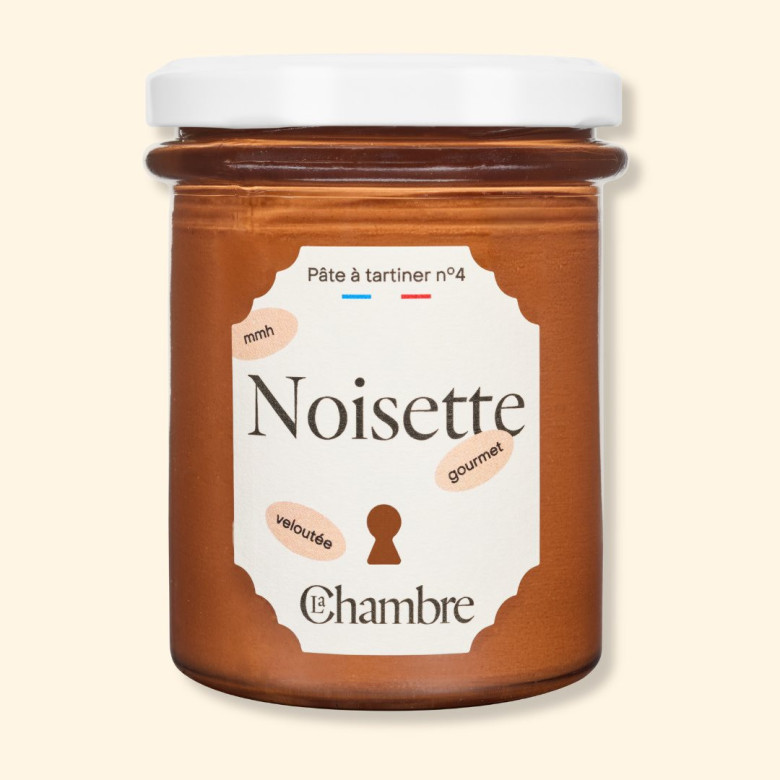 Jar of La Chambre hazelnut spread