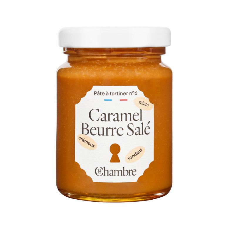 Jar of La Chambre salted butter caramel
