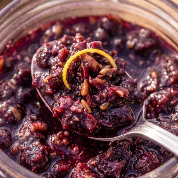 Recette de gelée de raisin aux épices