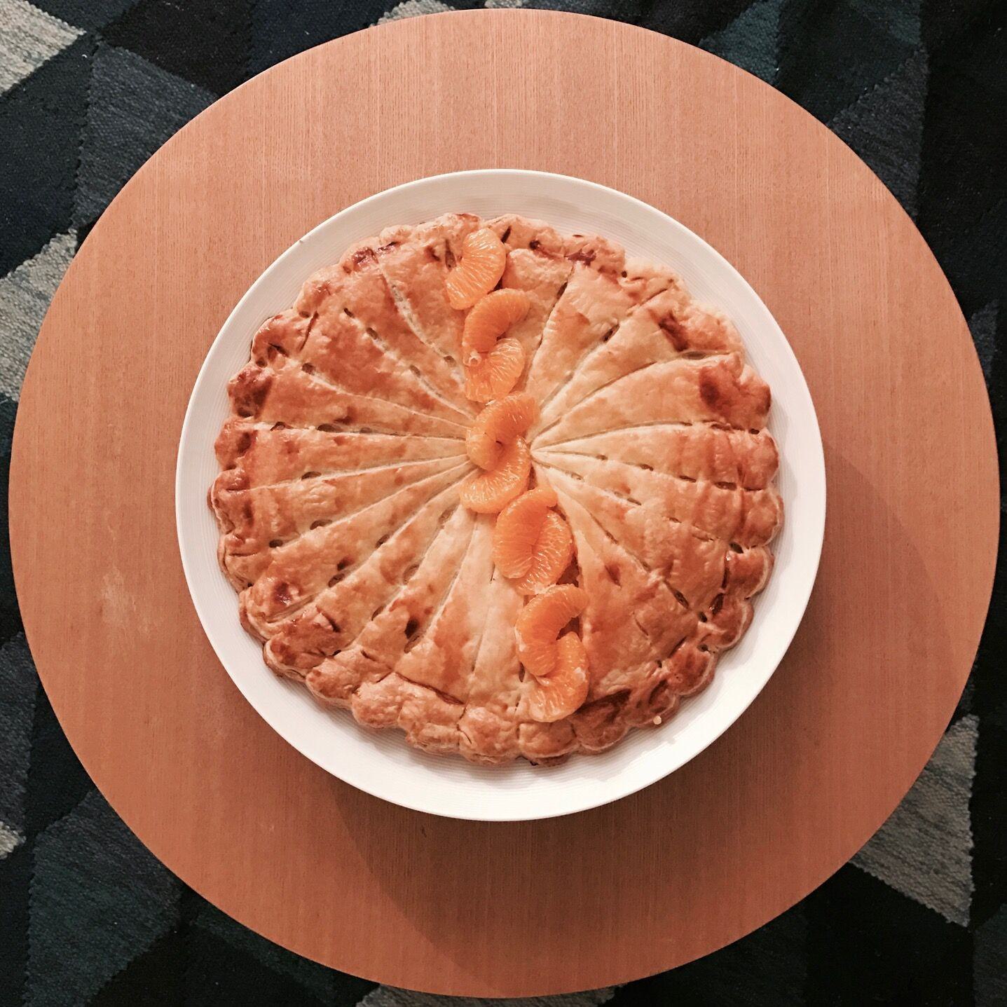 Recette de galette des rois à la clémentine