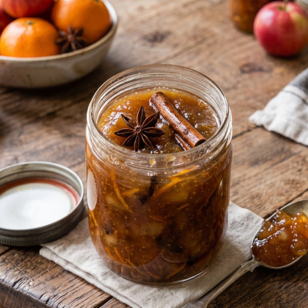 Spicy Apple and Clementine Jam Recipe