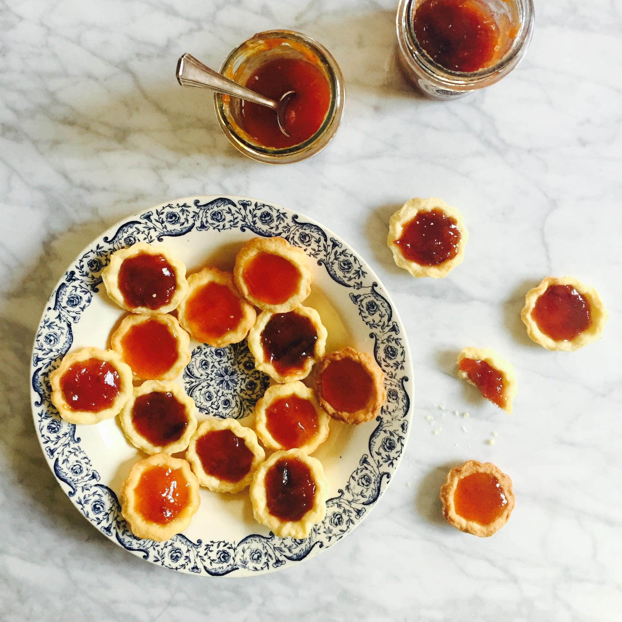 Tartelettes à la confiture