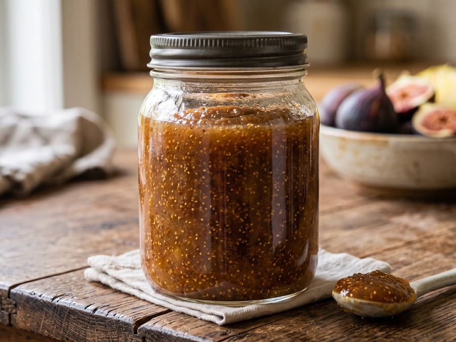 Recette de confiture de figue et ananas